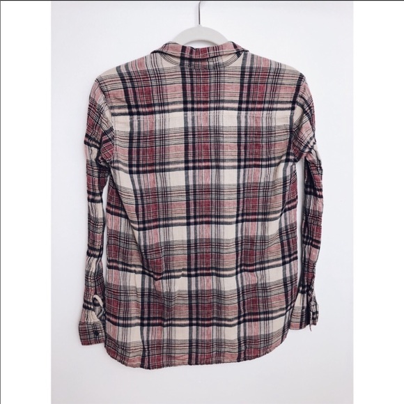 James Perse | Shoreditch Plaid Pocket Shirt Ember - Picture 8 of 8